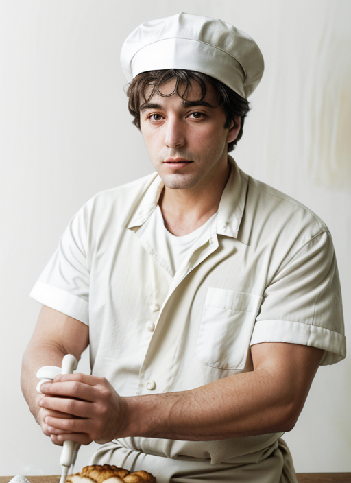 39283-188280485-ap1 close up Portrait photo of a man  in a (Short-Sleeved Chef's Shirt, Baker's Cap, Flour Sifter, Pastry Cutter, Dough Scraper).png